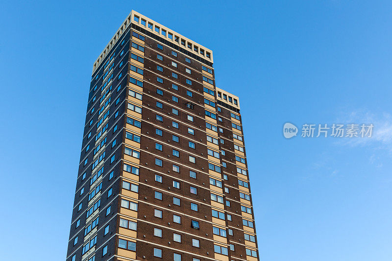 Tower Block Council Flats，英格兰，英国